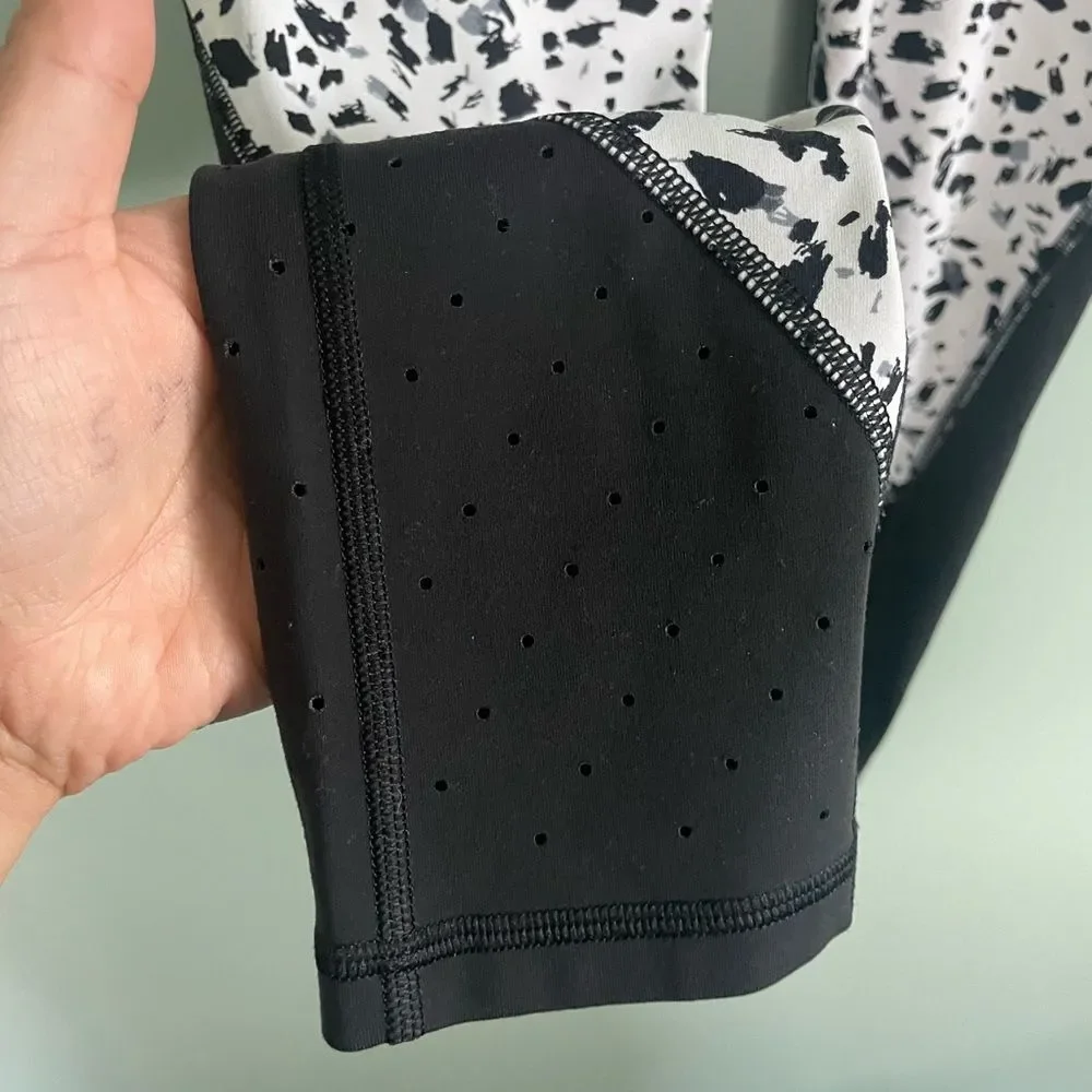 Athleta black white